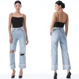 Alice + Olivia Harmony Bodysuit in Black